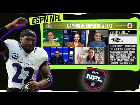 DERRICK HENRY es UNA MÁQUINA y sigue ROMPIENDO RÉCORDS de TOUCHDOWNS | ESPN NFL