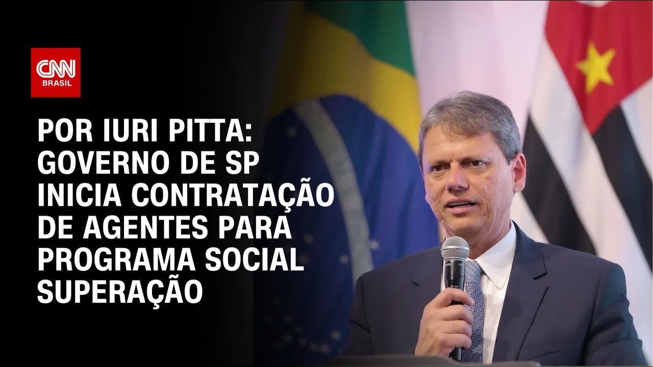 Governo de SP inicia contratação de agentes para programa social SuperAção | CNN 360º