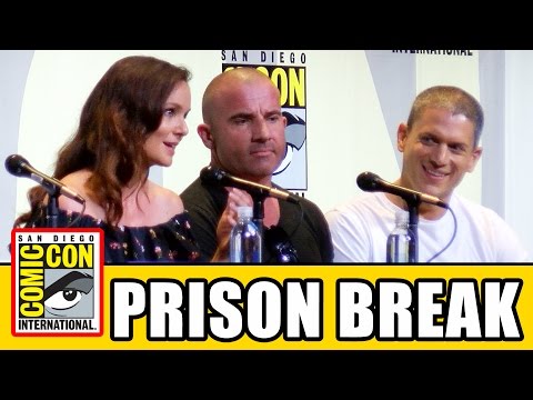 PRISON BREAK Comic Con 2016 Panel - Season 5, Wentworth Miller, Dominic Purcell, Sarah Wayne Callies - UCS5C4dC1Vc3EzgeDO-Wu3Mg