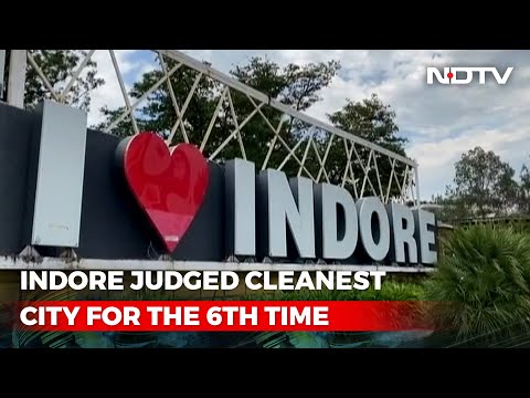 Indore Judged Cleanest City For 6th Time