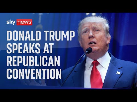 Watch live: Donald Trump delivers a speech in Georgia