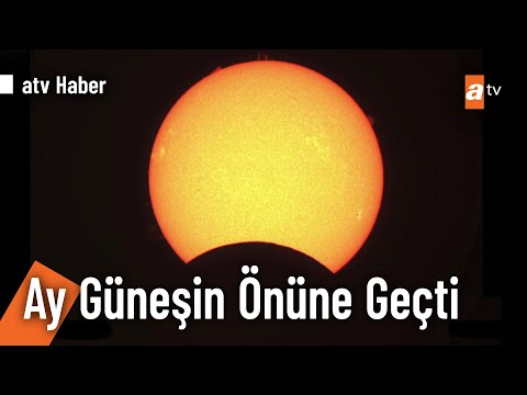 Güneş tutulması gerçekleşti - @atv Haber 25 Ekim 2022