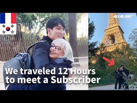 SURPRISING OUR SUBSCRIBER #1 | Eiffel Tower | 구독자님한테 말안하고 몰래 찾아가서 반응보기 | France series