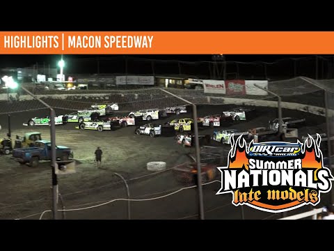 DIRTcar Summer Nationals Late Models | Macon Speedway | June 27, 2024 | HIGHLIGHTS - dirt track racing video image
