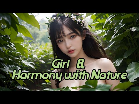 [AI Journey] Girl & Harmony With Nature #AIJourney #Girl #Harmony #Nature