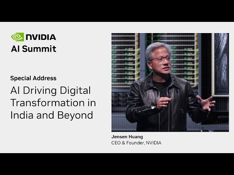 NVIDIA CEO Jensen Huang’s Special Address at AI Summit India