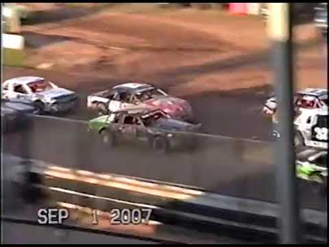 9/1/2007 Shawano Speedway Races - dirt track racing video image