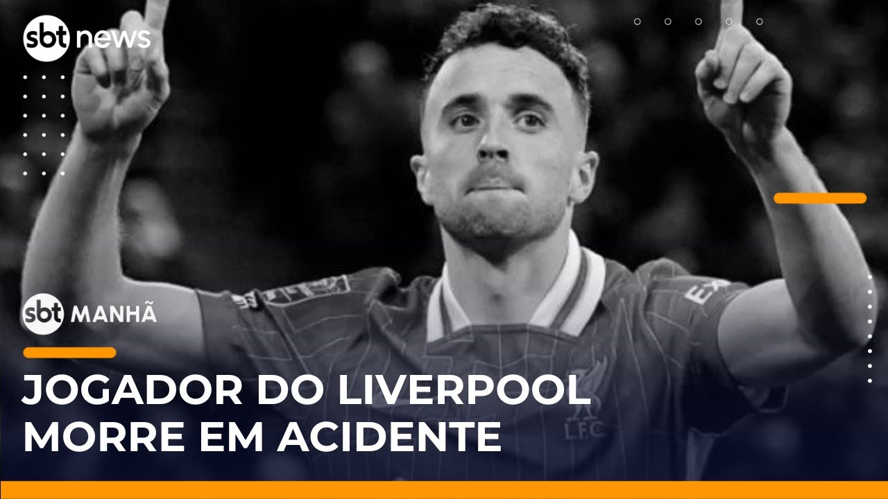 Diogo Jota do Liverpool morre em acidente de carro na Espanha | SBTManhã