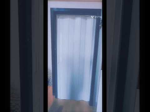 PVC FOLDING DOOR AVALIABLE IN SOLID COLORS, SELF PRINTED & WOODEN TEXTURE
