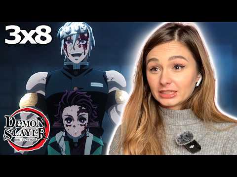 TENGEN & TANJIRO Tag Team!! NON-ANIME FAN Reacts to DEMON SLAYER S3 Ep 8 | ANIME REACTION
