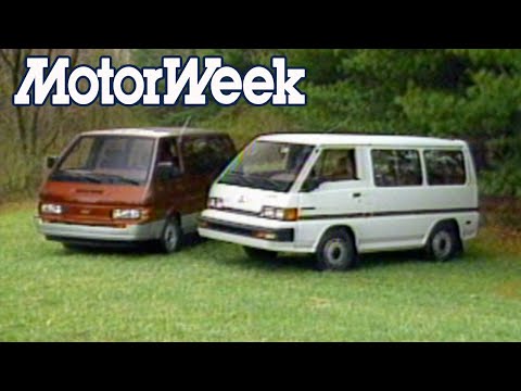 1987 Nissan Van GXE & Mitsubishi Wagon LS | Retro Review