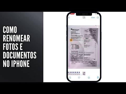 Como Renomear Fotos e Documentos no iPhone