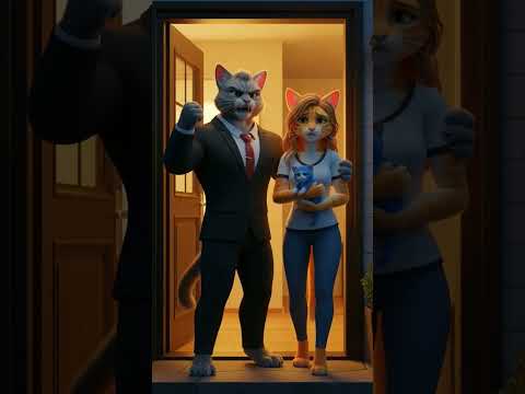 Batman, Cat and a new life #shorts #cat #catshorts #kitten #kitty