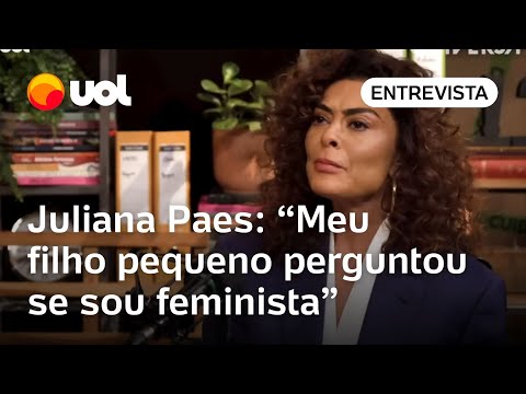 Juliana Paes: 'Fiquei assustada com o tom com que meu filho pequeno perguntou se eu sou feminista'