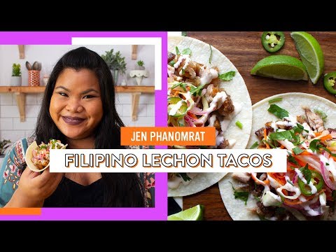 Filipino Lechon Tacos | Jen Phanomrat