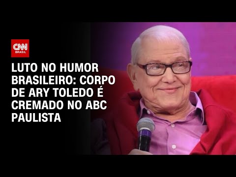 ​Luto no humor brasileiro: Corpo de Ary Toledo é cremado no ABC Paulista | CNN PRIME TIME