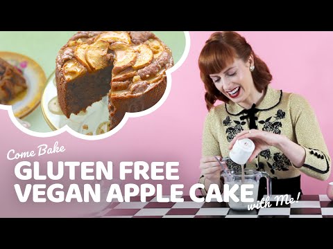 Vegan Gluten Free Apple Cake Recipe | Bake Vegan Stuff with Sara Kidd