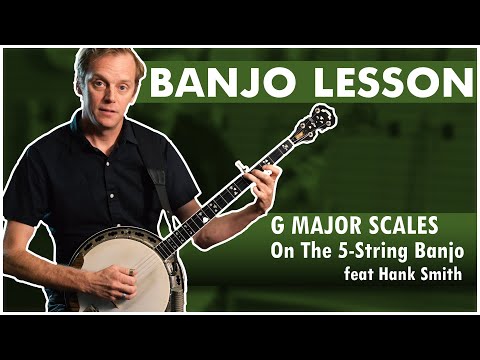 How To Play G Major Scales On The 5-String Banjo