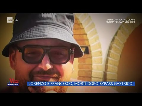 Lorenzo e Francesco morti dopo bypass gastrico - La vita in diretta 07/11/2023