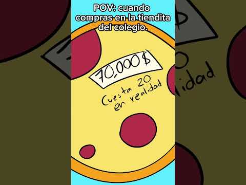 POV: Cuando compras en la tiendita de la escuela (está bien caro 🥲) #humor #short #comedia #pov