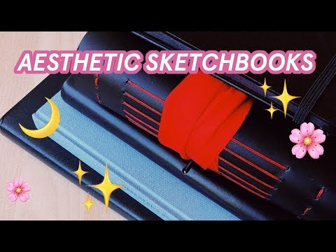 Unique/Beautiful Sketchbook Haul! ✨