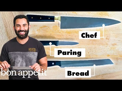 The Only 3 Kitchen Knives You Need | Bon Appétit