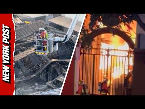 'Totally disaster-stricken' Paris 'Enfants Rouges' Food Market Destroyed in Vicious Fire