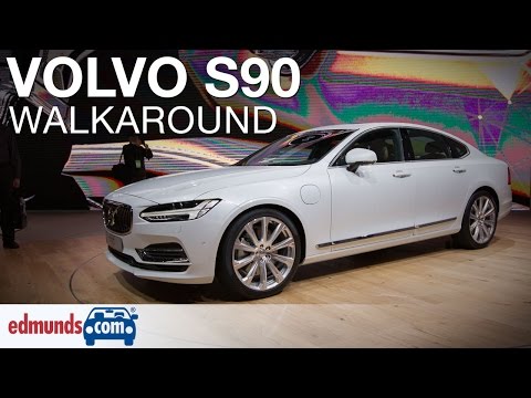 2017 Volvo S90 Walkaround | Detroit Auto Show - UCF8e8zKZ_yk7cL9DvvWGSEw