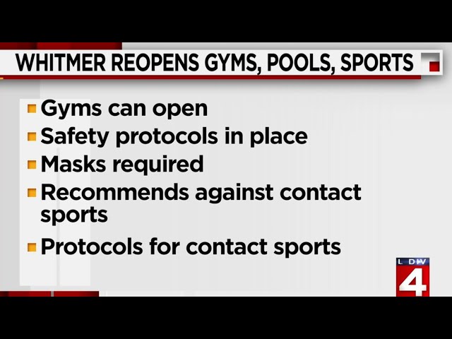When Can Indoor Sports Resume in Michigan?