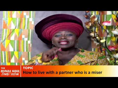 HOW TO LIVE WITH A PARTNER WHO IS A MISER....