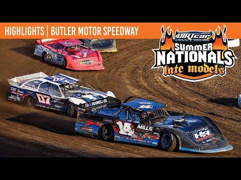 DIRTcar Summer Nationals Late Models | Butler Motor Speedway | July 10, 2025 | HIGHLIGHTS - dirt track racing video image