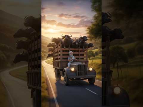 kisan ki bais 🥰❤️#shortvideo #trendingshorts #viralshort #ytshort #cartoonvideo