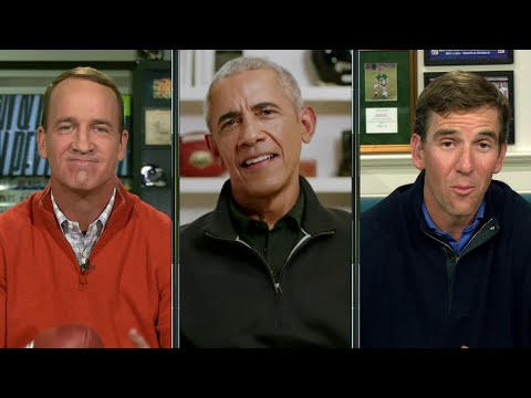 Barack Obama joins the Manning Cast on 'MNF' to talk 85' Chicago Bears | Week 7 video clip
