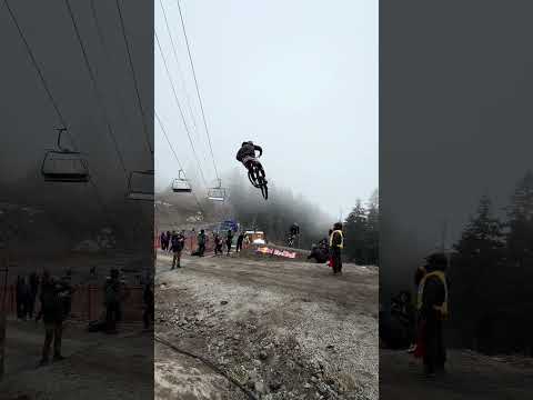 First hits at Red Bull Hardline BC!