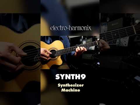 EHX SYNTH9 Synth Machine Pedal Demo