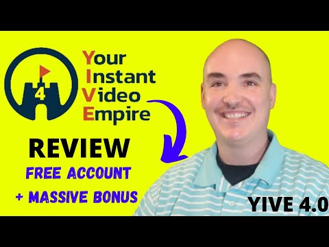 YIVE 4.0 REVIEW BONUS DEMO -  yive review + RANKING bonus tutorial Yive 4.0 Video Maker Uploader