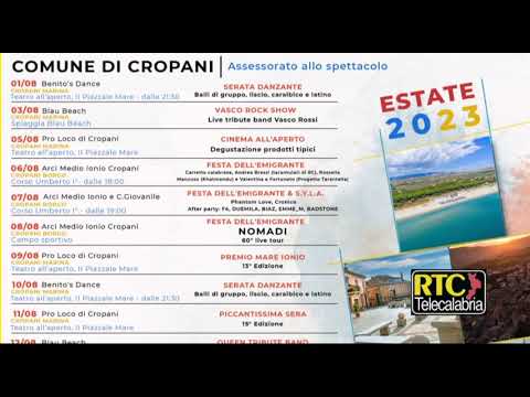 Estate 2023 a Cropani - RTC