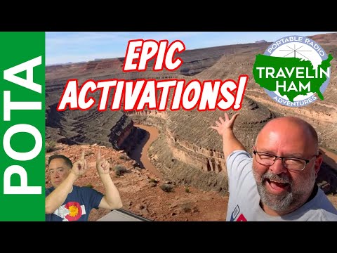 Epic POTA Activations with Mike KE0VIM - Travelin Ham