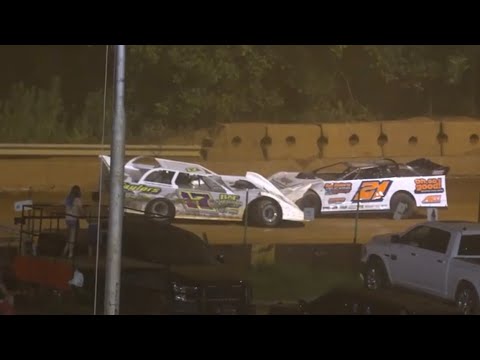 Limited Late Model at Winder Barrow Speedway July 23rd 2022 - dirt track racing video image