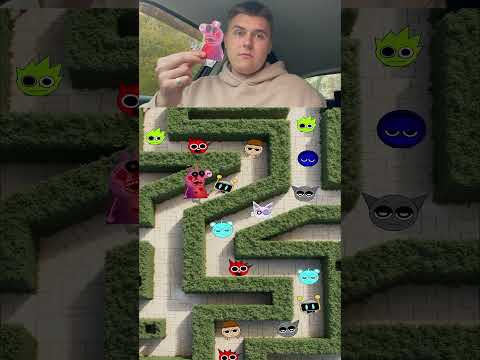 Peppa Pig EATS only ALL Sprunki in labyrinth #animation #sprunki #funny 