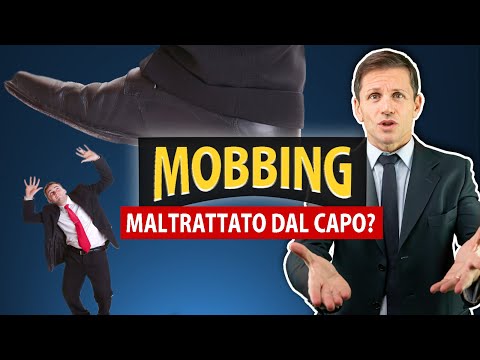 MOBBING: anche tu sei stato MALTRATTATO dal CAPO? | Avv. Angelo Greco