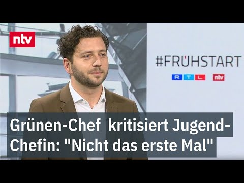 Grünen-Chef Banaszak kritisiert Jugend-Chefin: 