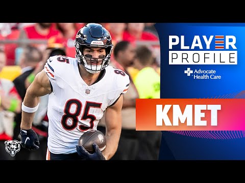 Cole Kmet: 'keep grinding, keep getting better' | Player Profile | Chicago Bears video clip