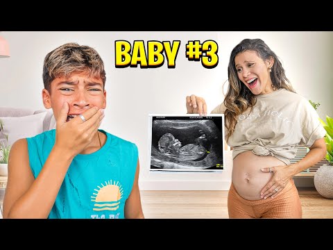 Telling my Son i'm PREGNANT! *Emotional*