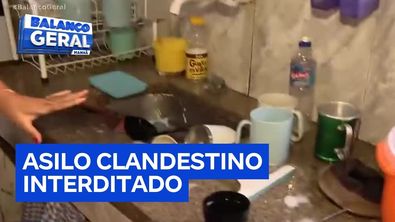 Operação interdita asilo clandestino na zona oeste do Rio de Janeiro