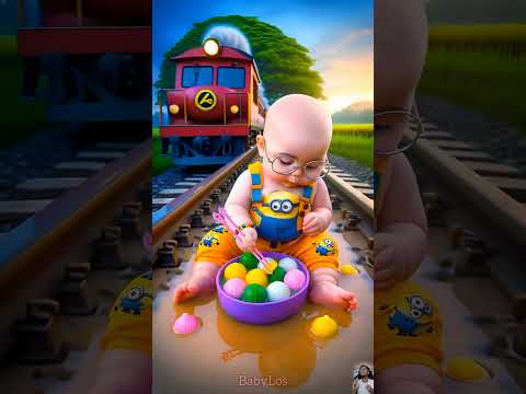 ❤️ Evolution of Baby: Train Attack on Baby for Food Eating #cat #cute #love #shorts BabyLos 94