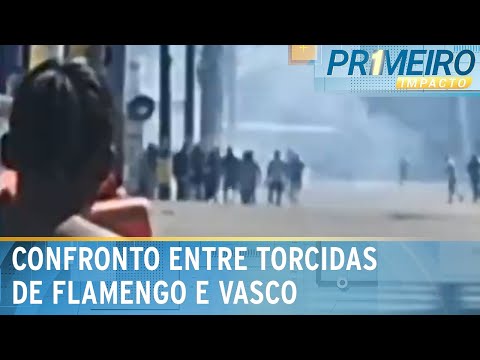 Mais de 30 torcedores de Vasco e Flamengo são detidos em confrontos | Primeiro Impacto (03/06/24)