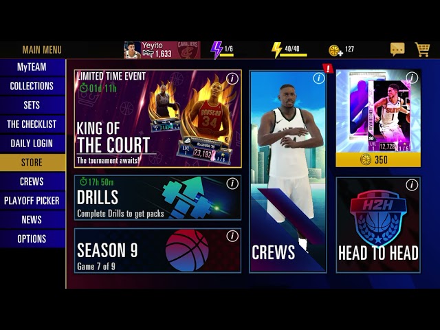 How To Craft A Player In Nba 2K Mobile?