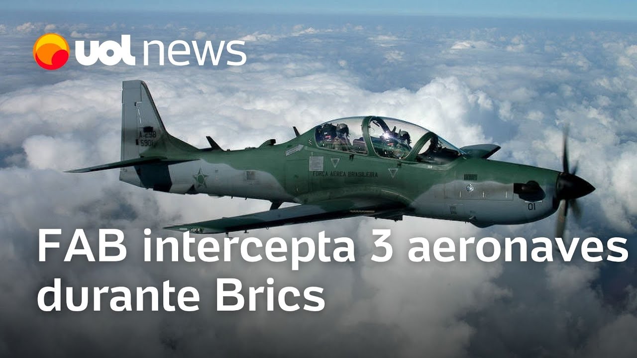FAB intercepta 3 aeronaves que sobrevoaram área restrita durante Brics no Rio