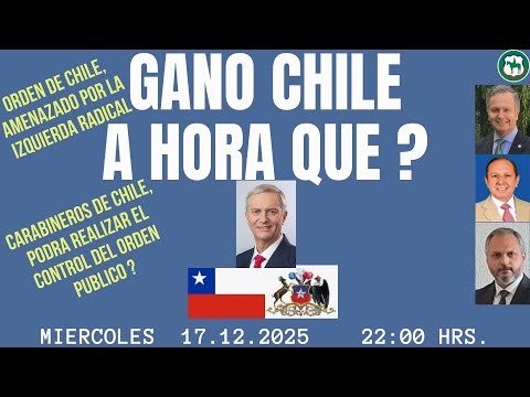 GANO CHILE...... AHORA QUE ?. Se observa un mejor pais, con amenazas ?
